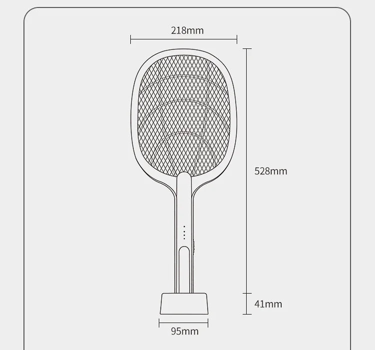 Foldable Electric Shock Mosquito Swatter