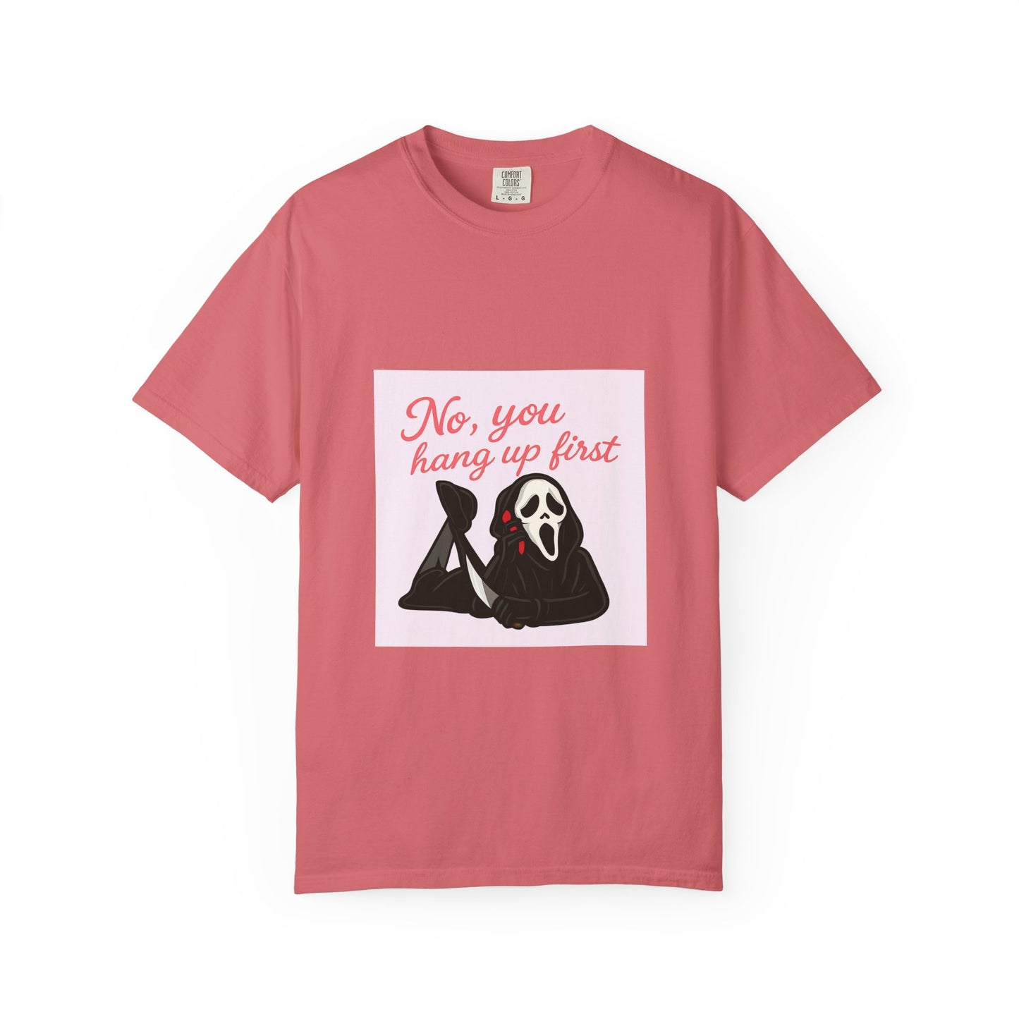 No, You Hang Up First Scream Inspired Unisex T-Shirt