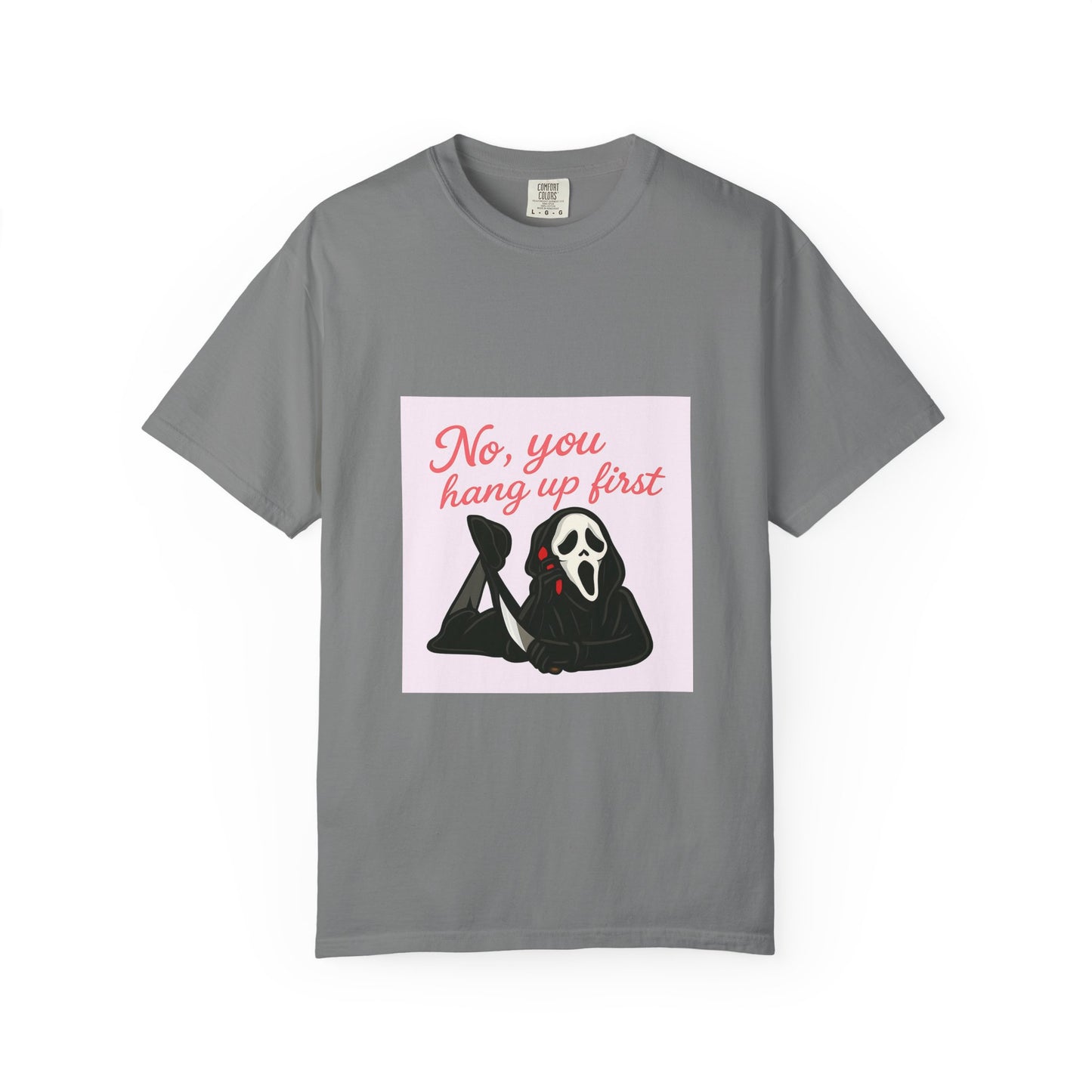 No, You Hang Up First Scream Inspired Unisex T-Shirt