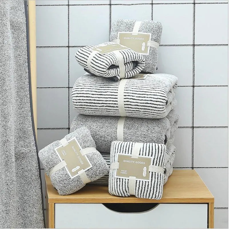Luxurious Soft Face & Bath Towel Set