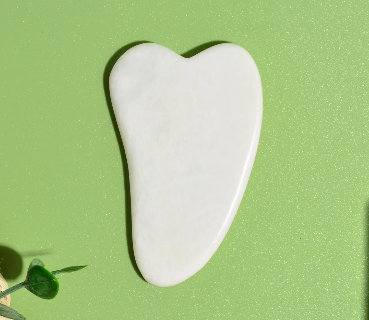 Natural White Jade Massage Roller Set