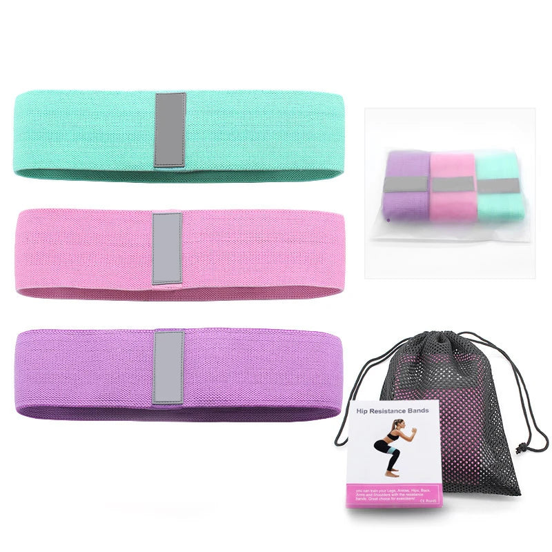 Women's Leg Workout Resistance Bands