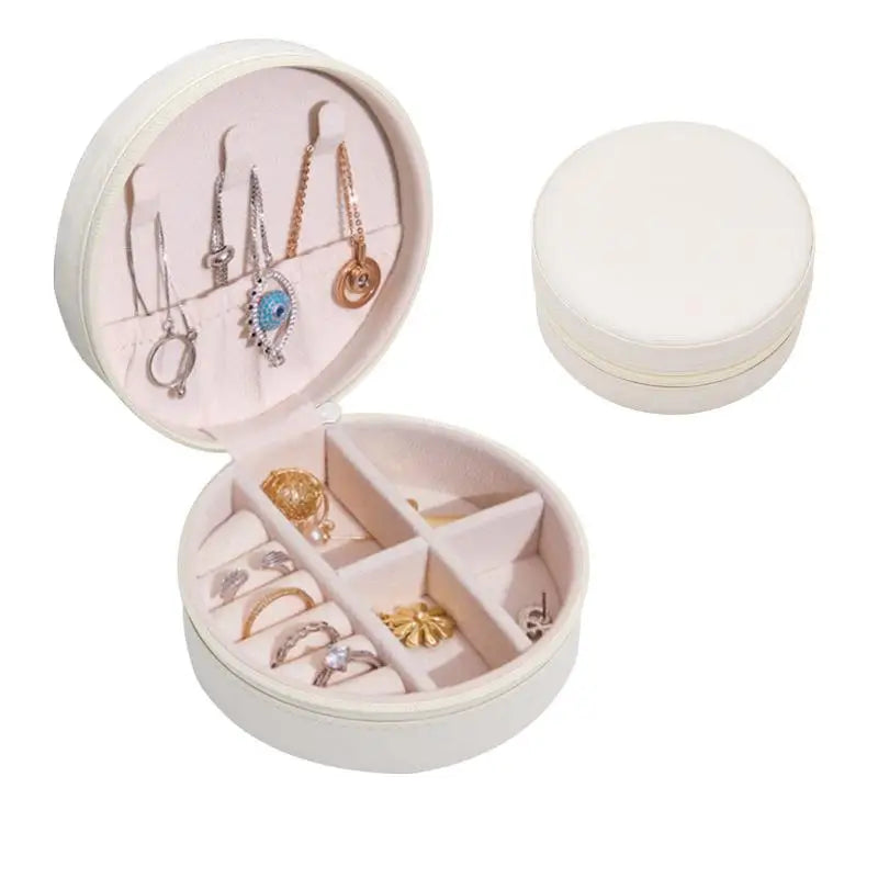 Mini Travel Jewelry Box Organizer