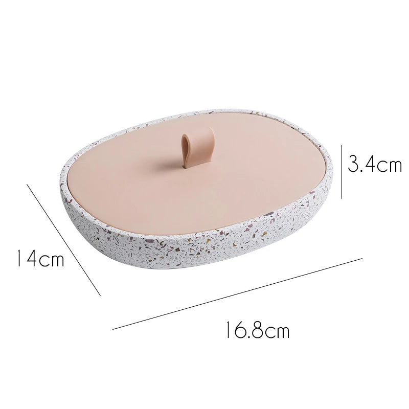 Women's Cosmetic Storage Box With Mirror