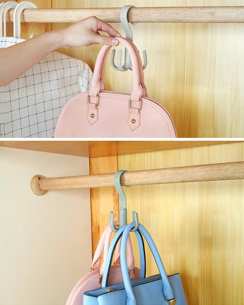 Rotatable Four-Claw Multi-Functional Hanger