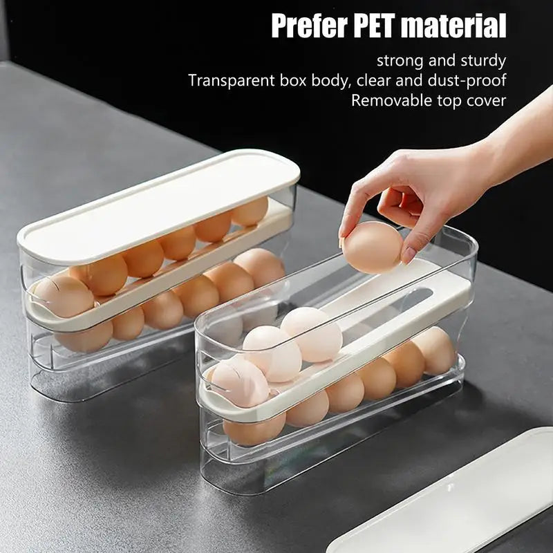 Egg Storage Rack Refrigerator Dispenser