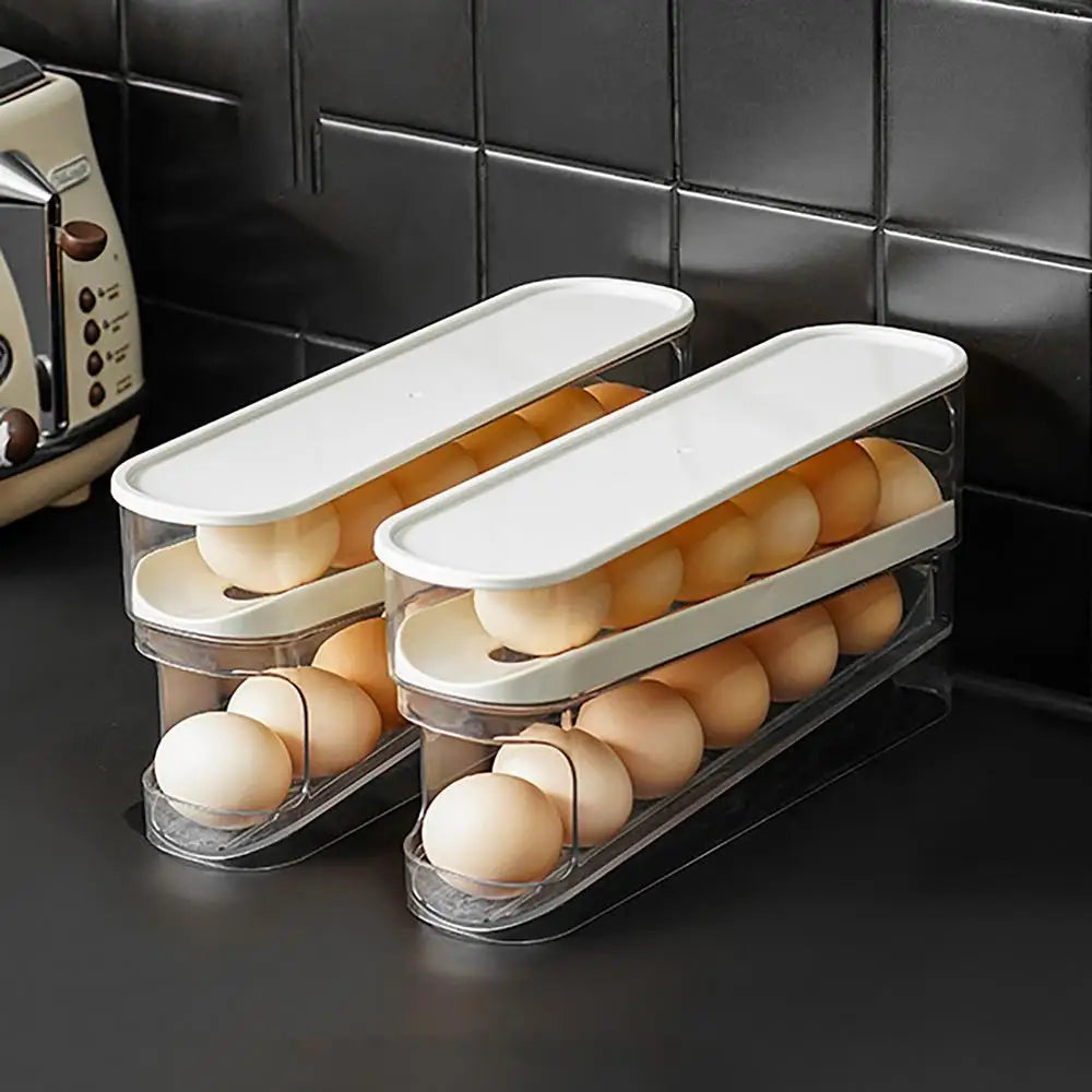 Egg Storage Rack Refrigerator Dispenser