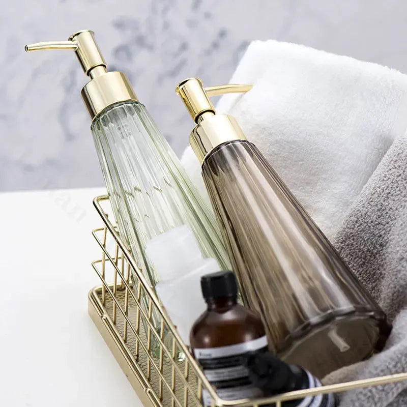 Elegant Glass Hand Soap Dispenser