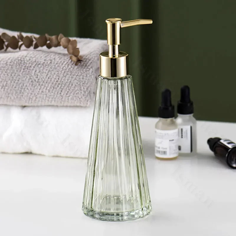 Elegant Glass Hand Soap Dispenser