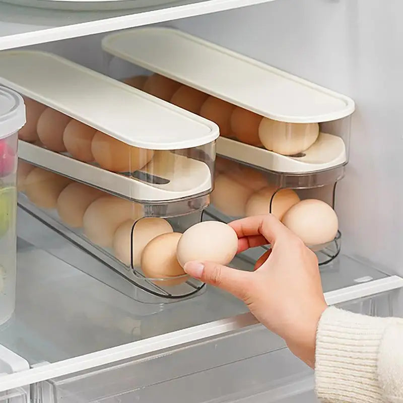 Egg Storage Rack Refrigerator Dispenser