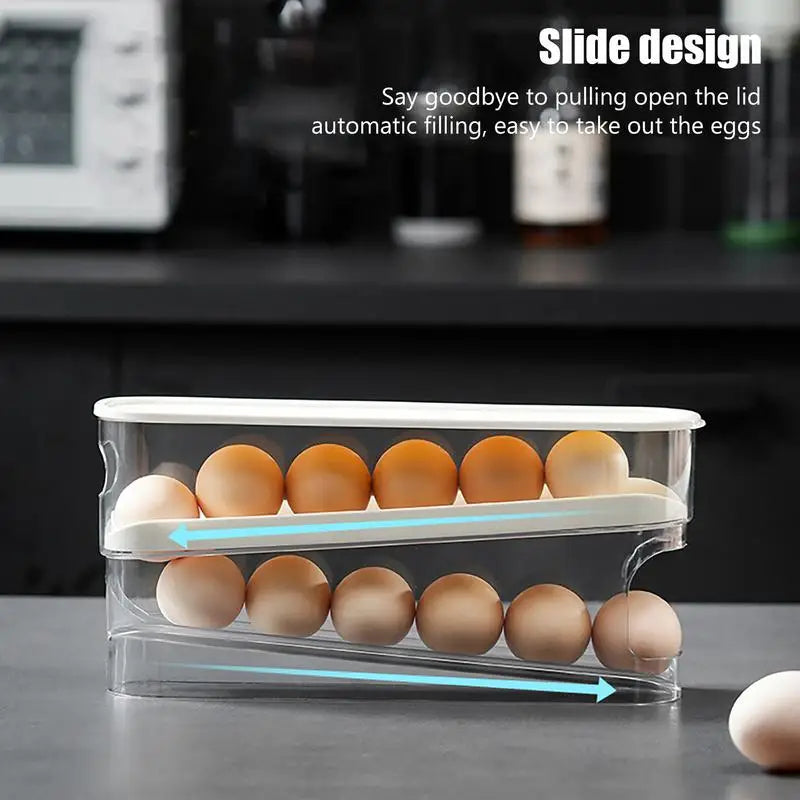 Egg Storage Rack Refrigerator Dispenser