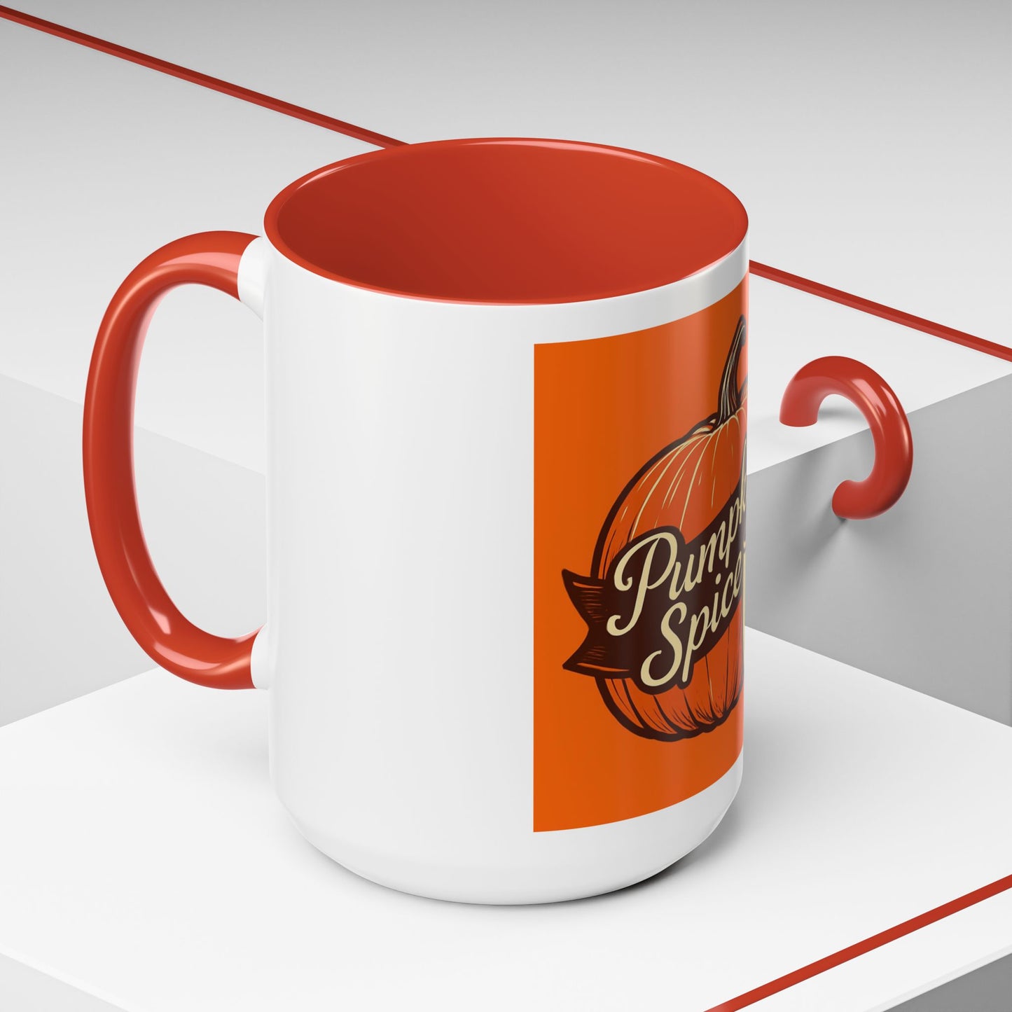 Pumpkin Spice Accent Coffee Mug