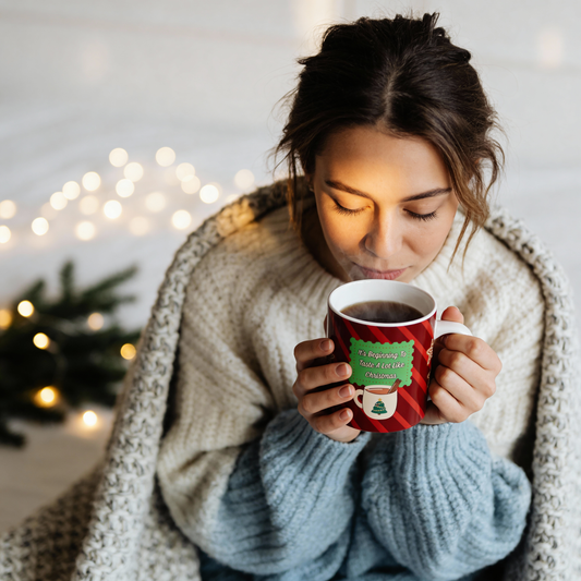 “It’s Beginning To Taste A Lot Like Christmas” Ceramic Mug