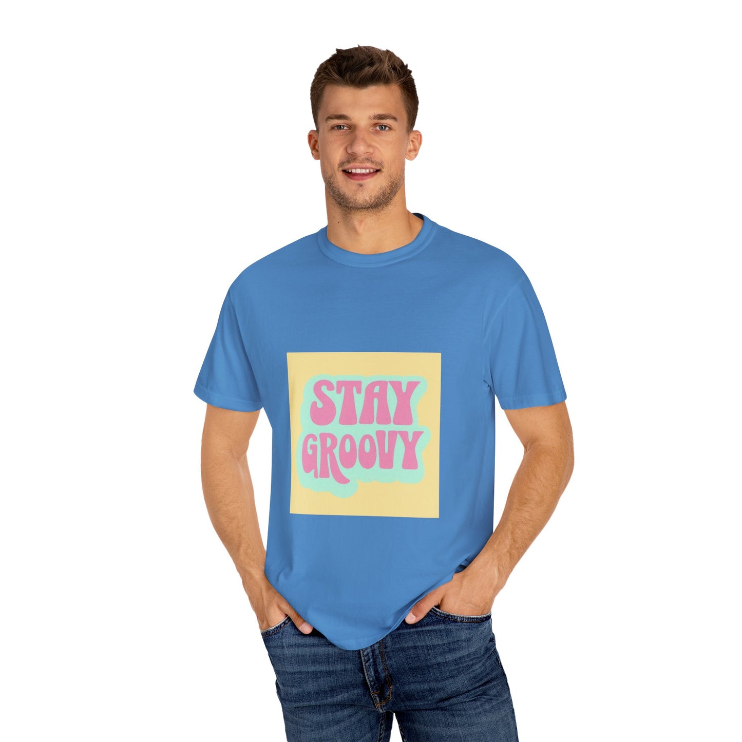 Stay Groovy Relaxed-Fit Unisex T-Shirt