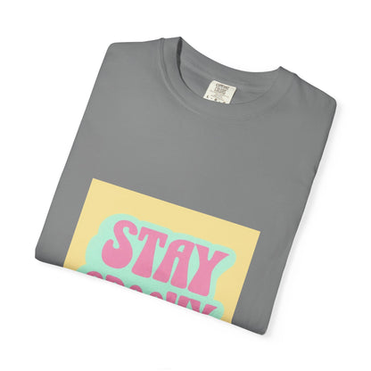 "Stay Groovy" Relaxed-Fit T-Shirt