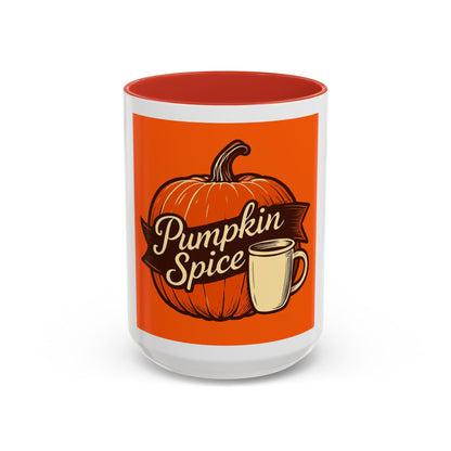 "Pumpkin Spice" Accent Coffee Mug