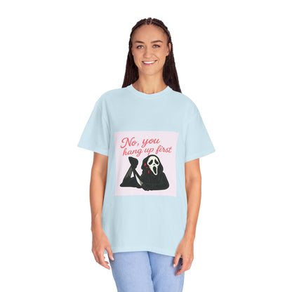 "No, You Hang Up First" Scream Inspired T-Shirt
