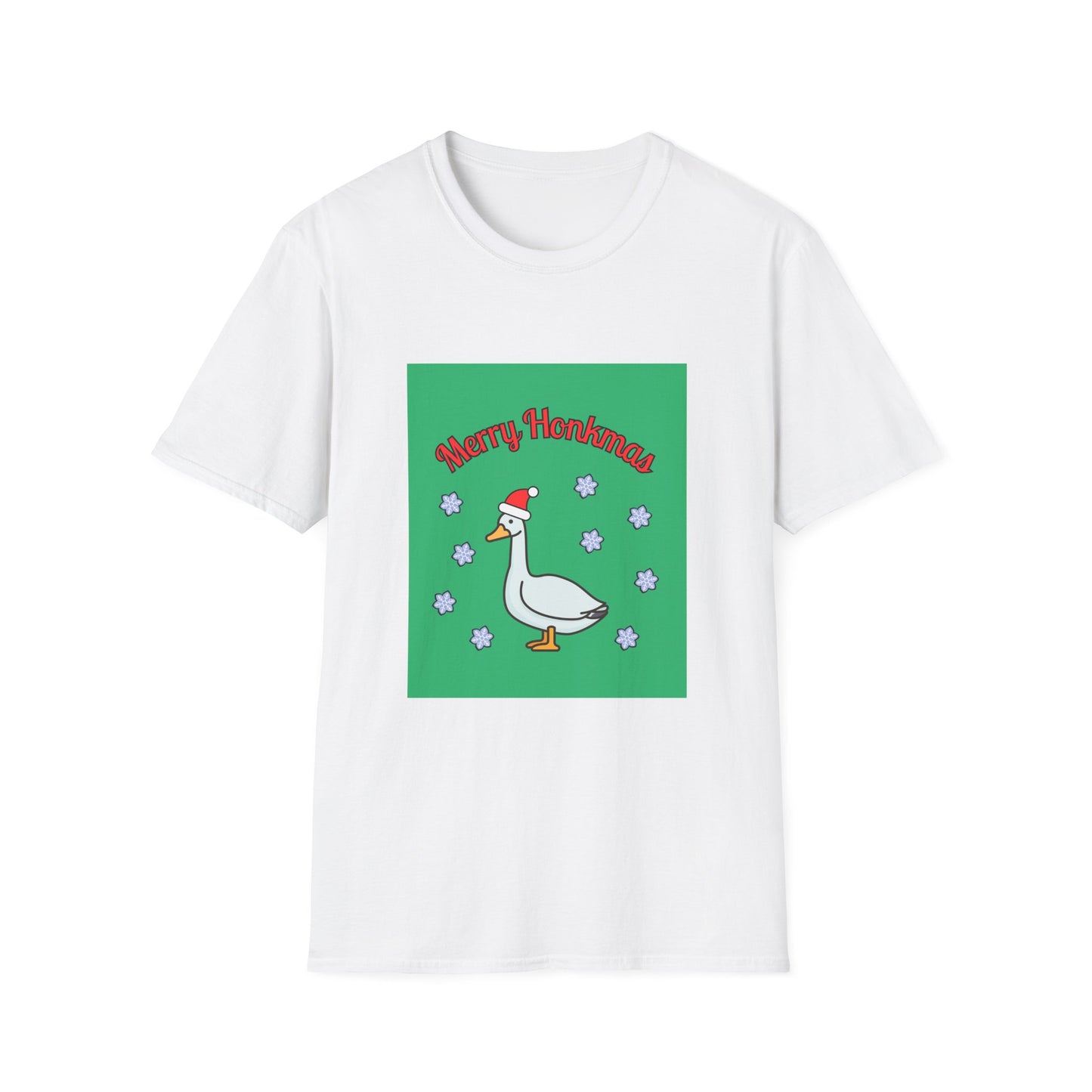 Merry Honkmas Christmas Goose Unisex T-Shirt