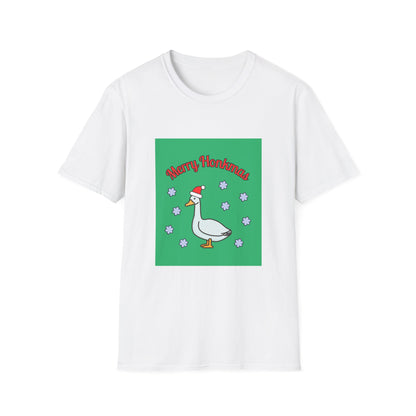 "Merry Honkmas" Christmas Goose T-Shirt