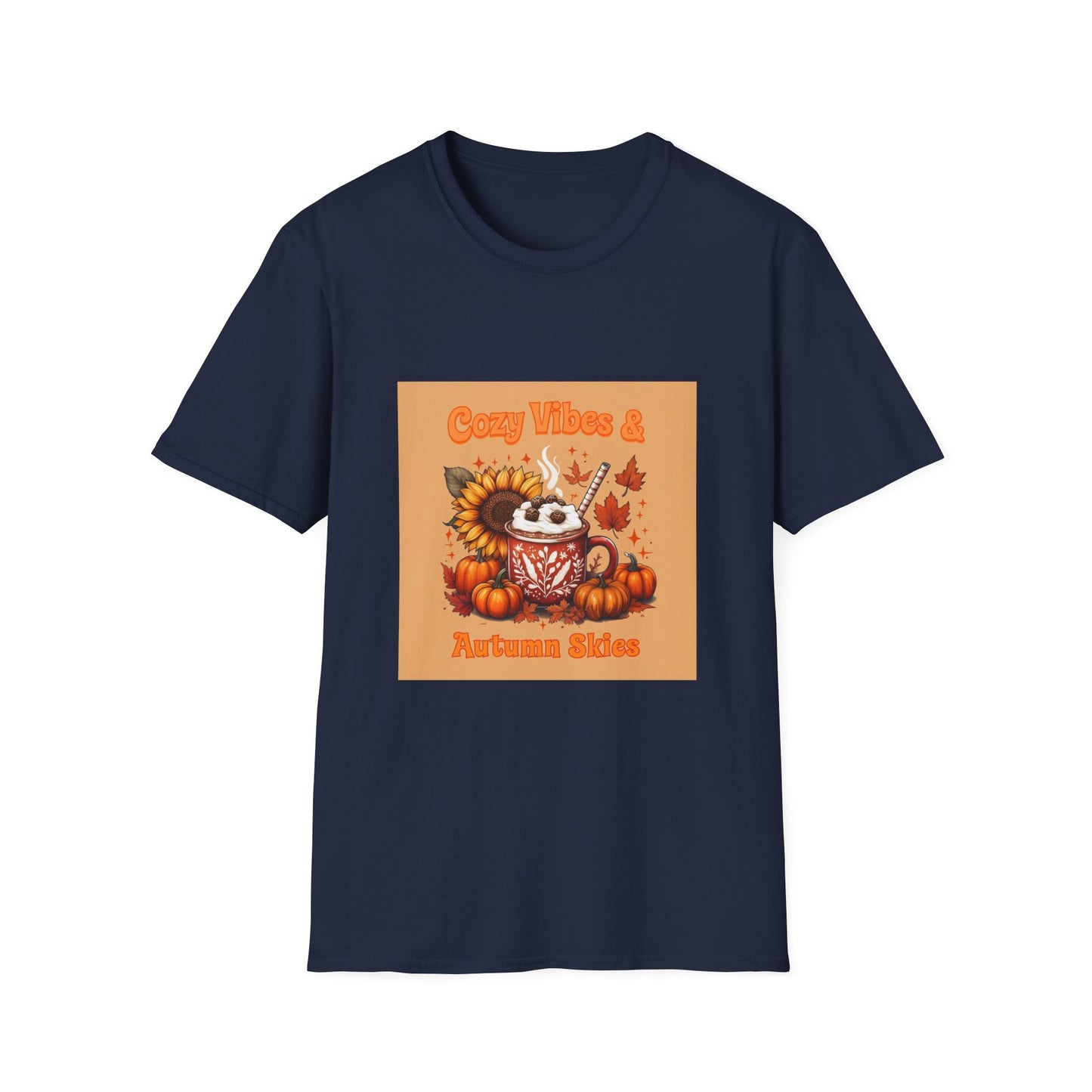 Cozy Vibes Autumn Unisex T-Shirt