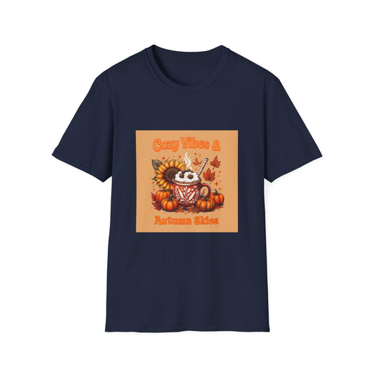 Cozy Vibes Autumn Unisex T-Shirt