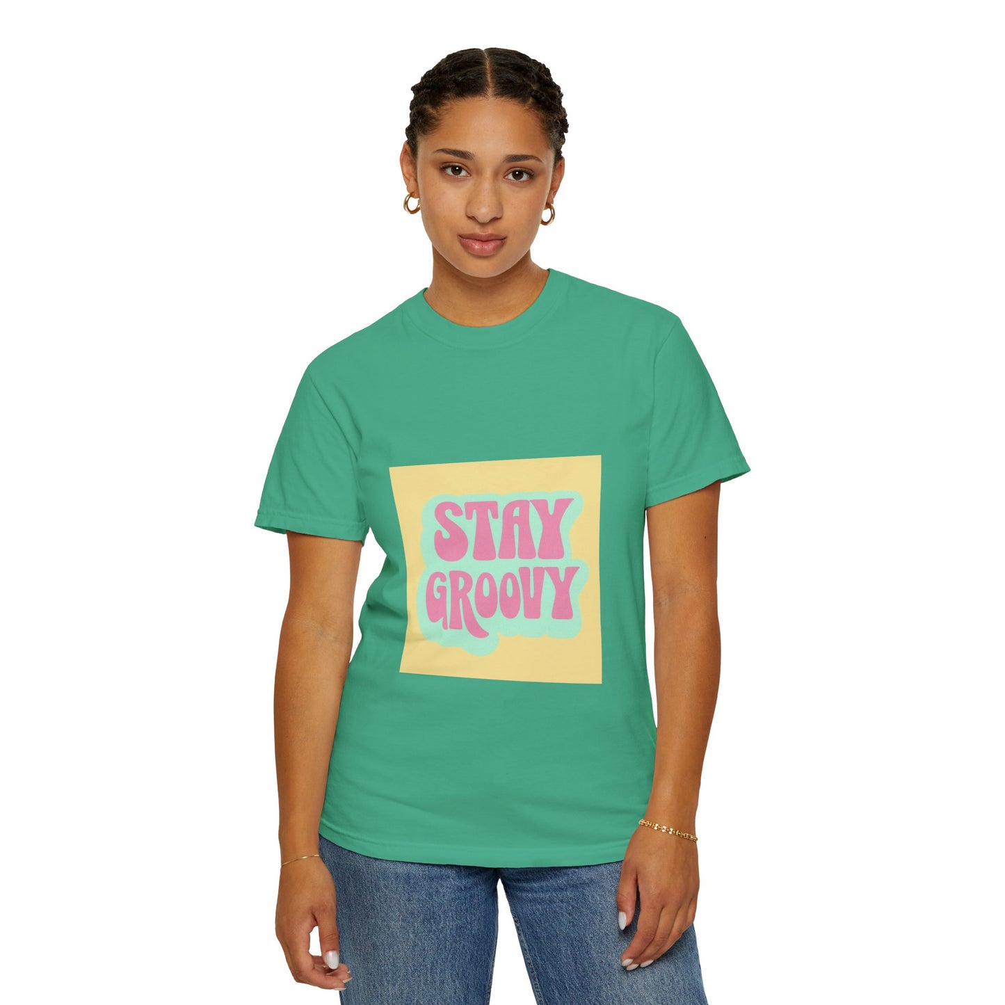 Stay Groovy Relaxed-Fit Unisex T-Shirt