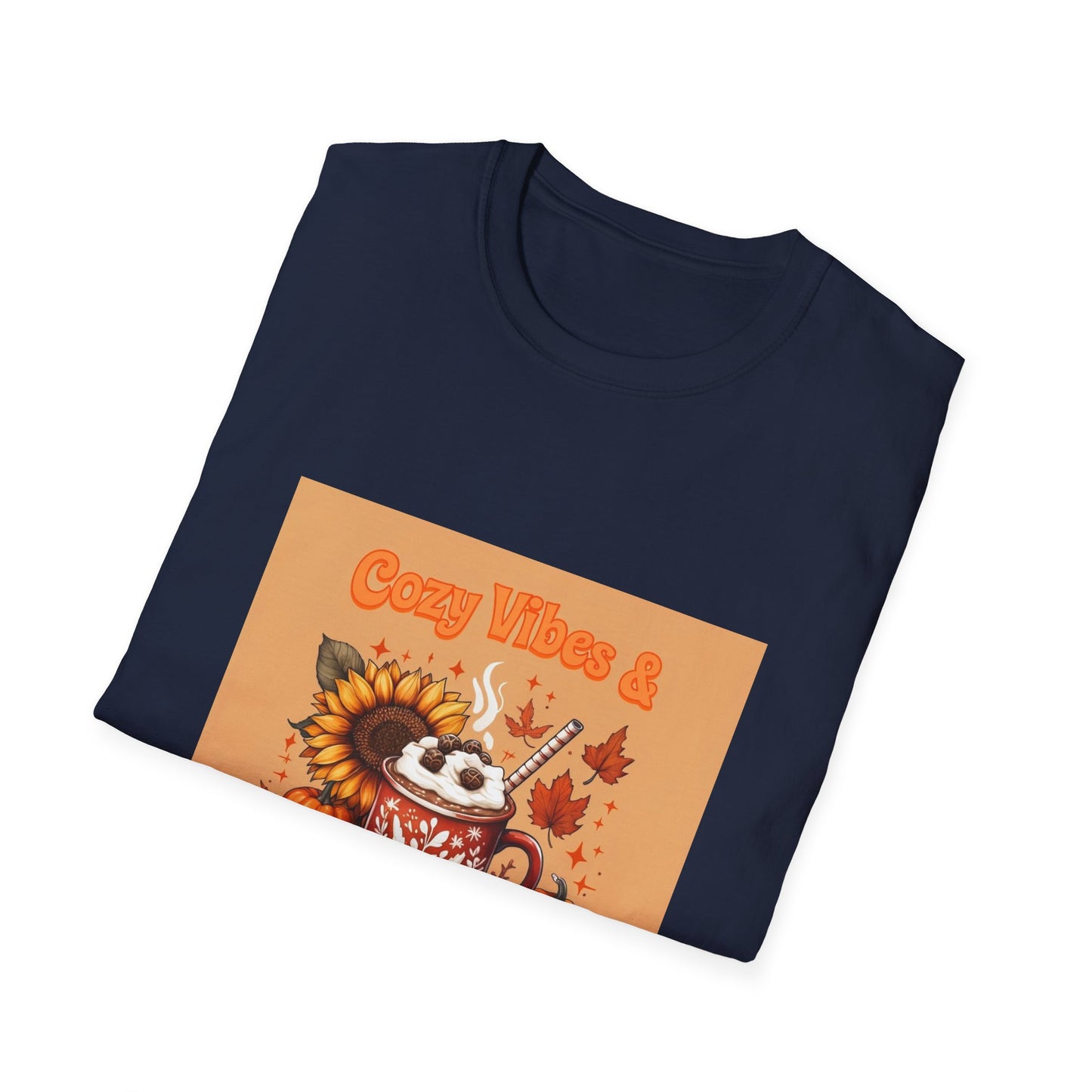 Cozy Vibes Autumn Unisex T-Shirt