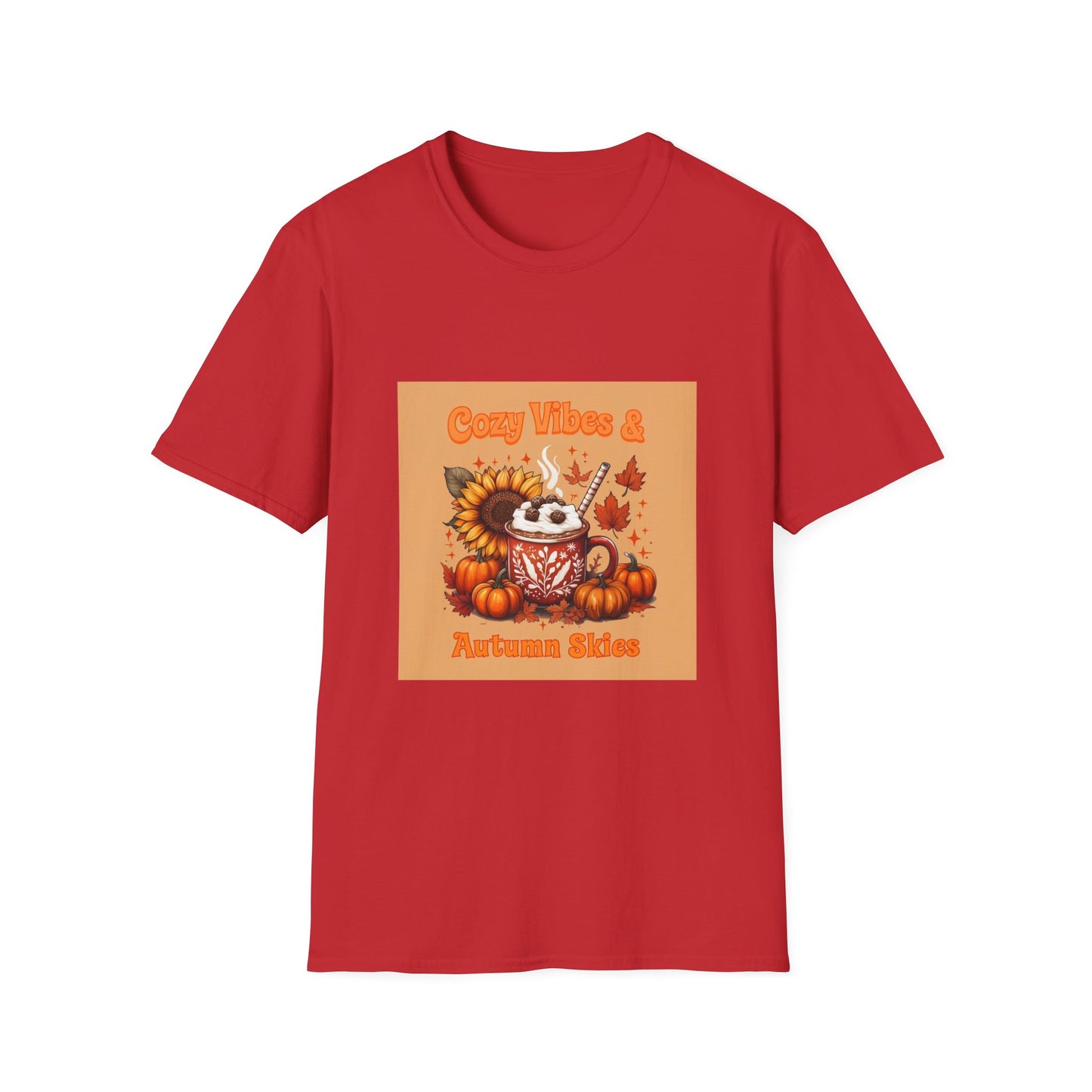 Cozy Vibes Autumn Unisex T-Shirt