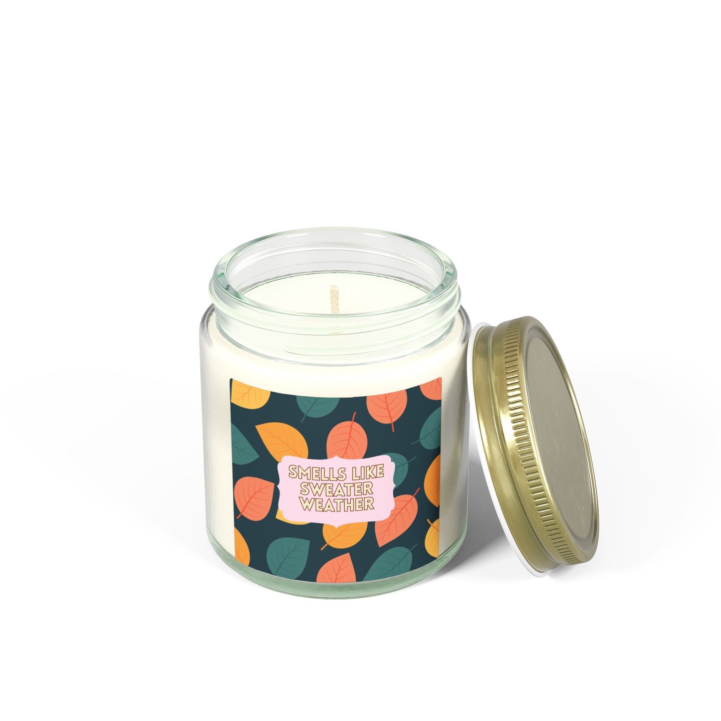 "Smells Like Sweater Weather" Scented Wax Candle