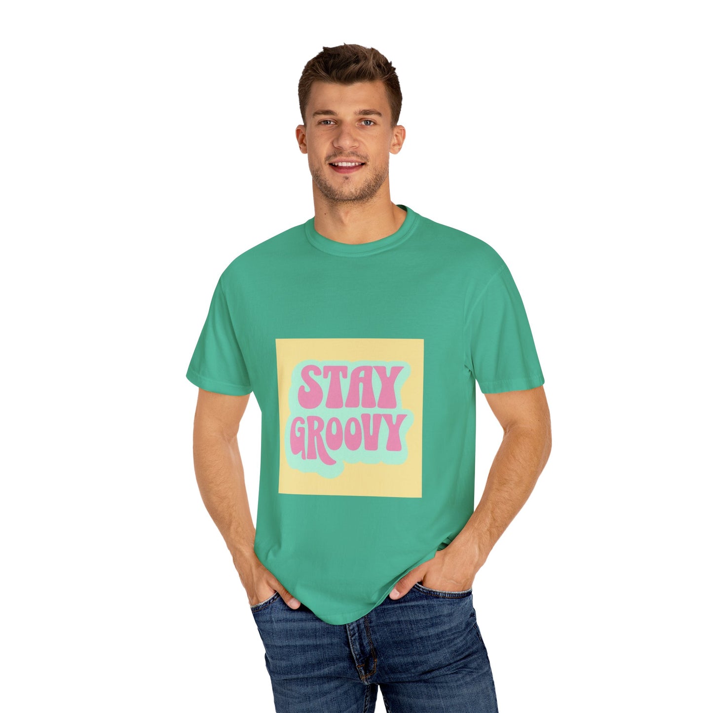 Stay Groovy Relaxed-Fit Unisex T-Shirt