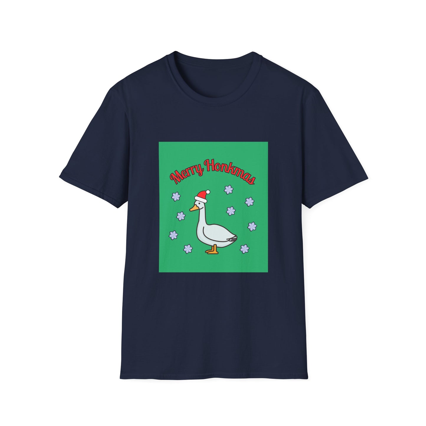 Merry Honkmas Christmas Goose Unisex T-Shirt