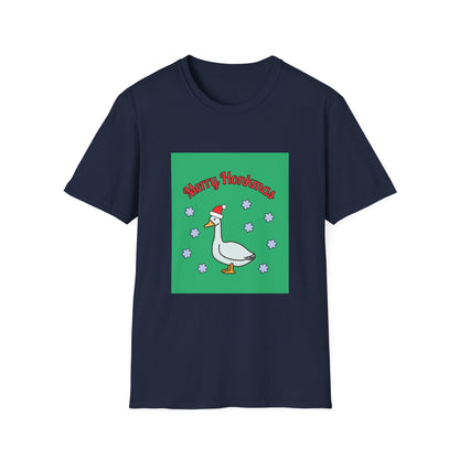 "Merry Honkmas" Christmas Goose T-Shirt