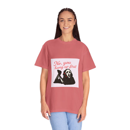 "No, You Hang Up First" Scream Inspired T-Shirt