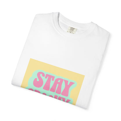 "Stay Groovy" Relaxed-Fit T-Shirt