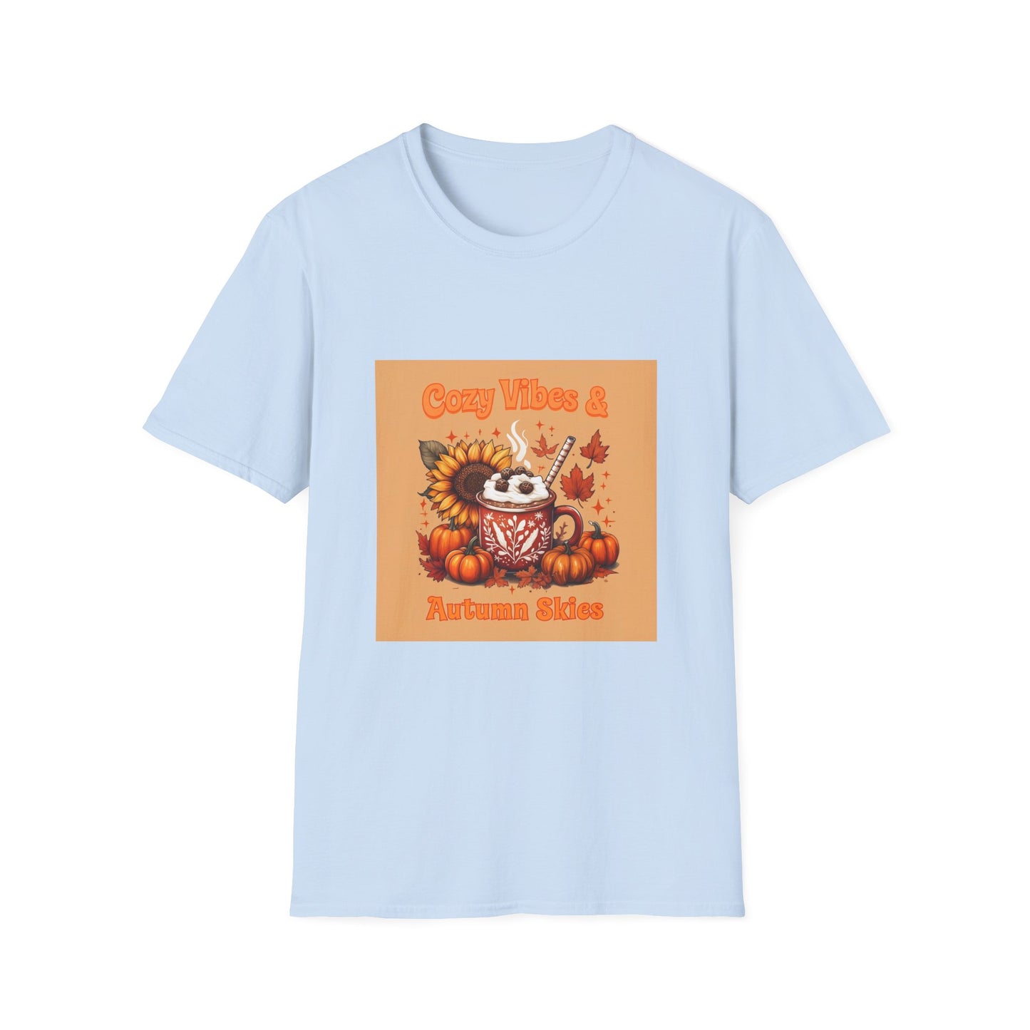 Cozy Vibes Autumn Unisex T-Shirt