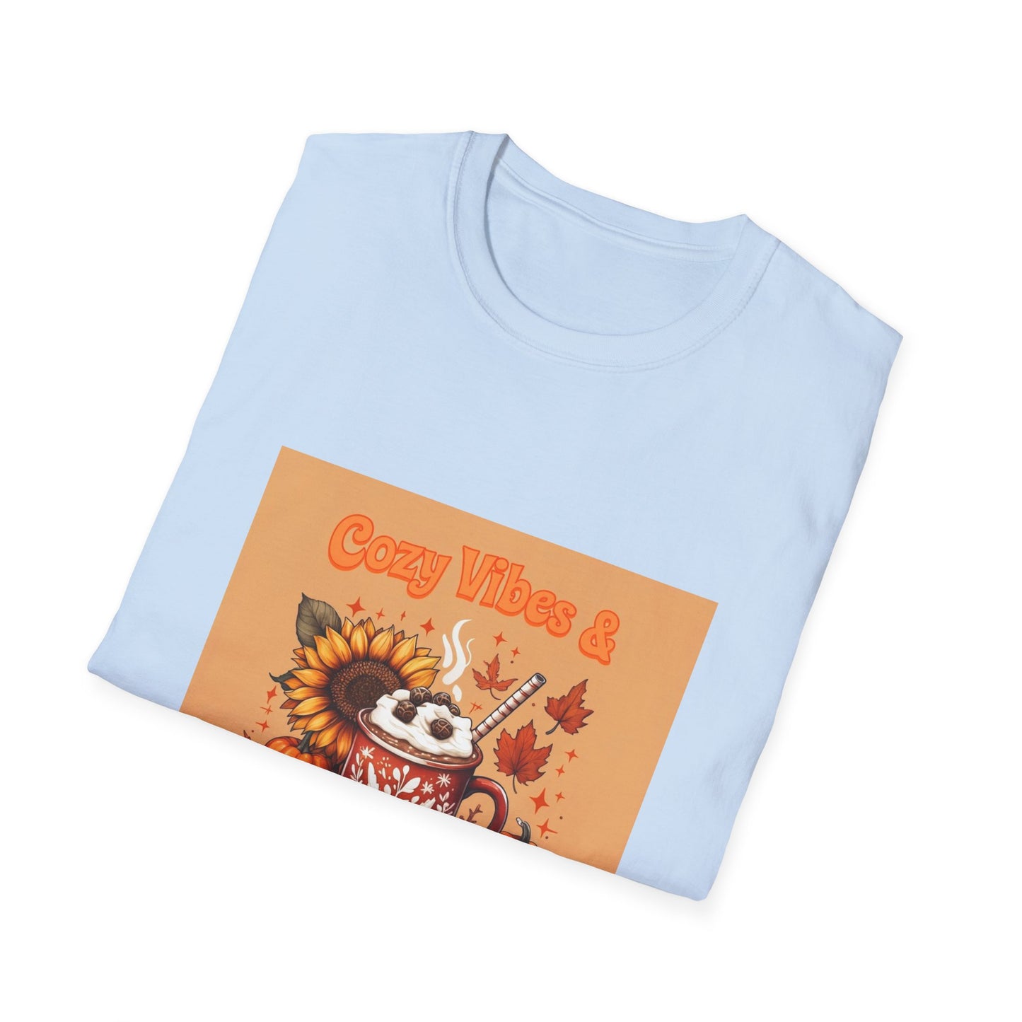 Cozy Vibes Autumn Unisex T-Shirt
