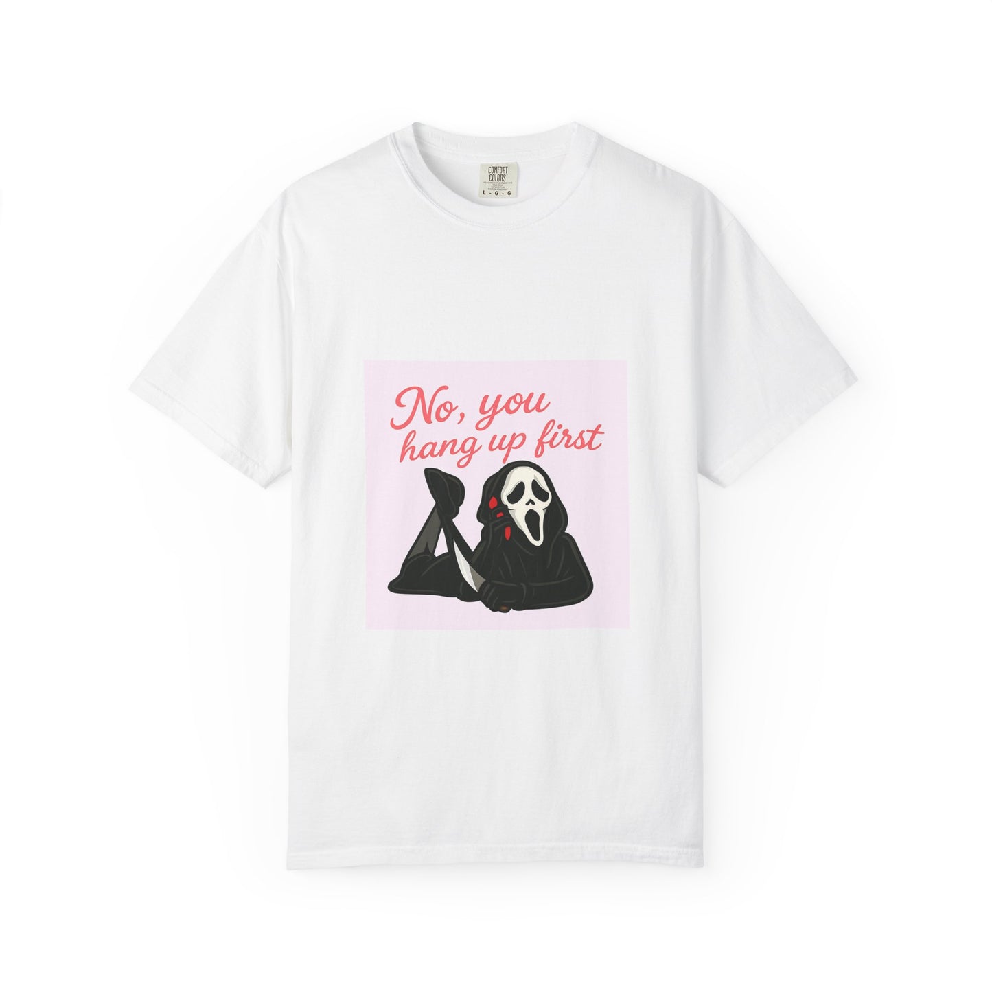 No, You Hang Up First Scream Inspired Unisex T-Shirt