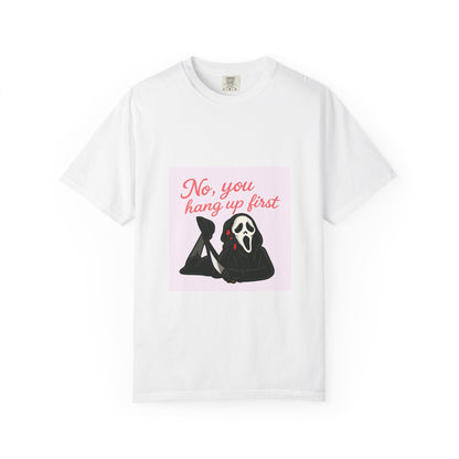 "No, You Hang Up First" Scream Inspired T-Shirt
