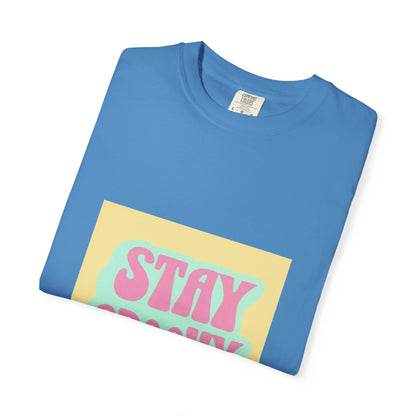"Stay Groovy" Relaxed-Fit T-Shirt