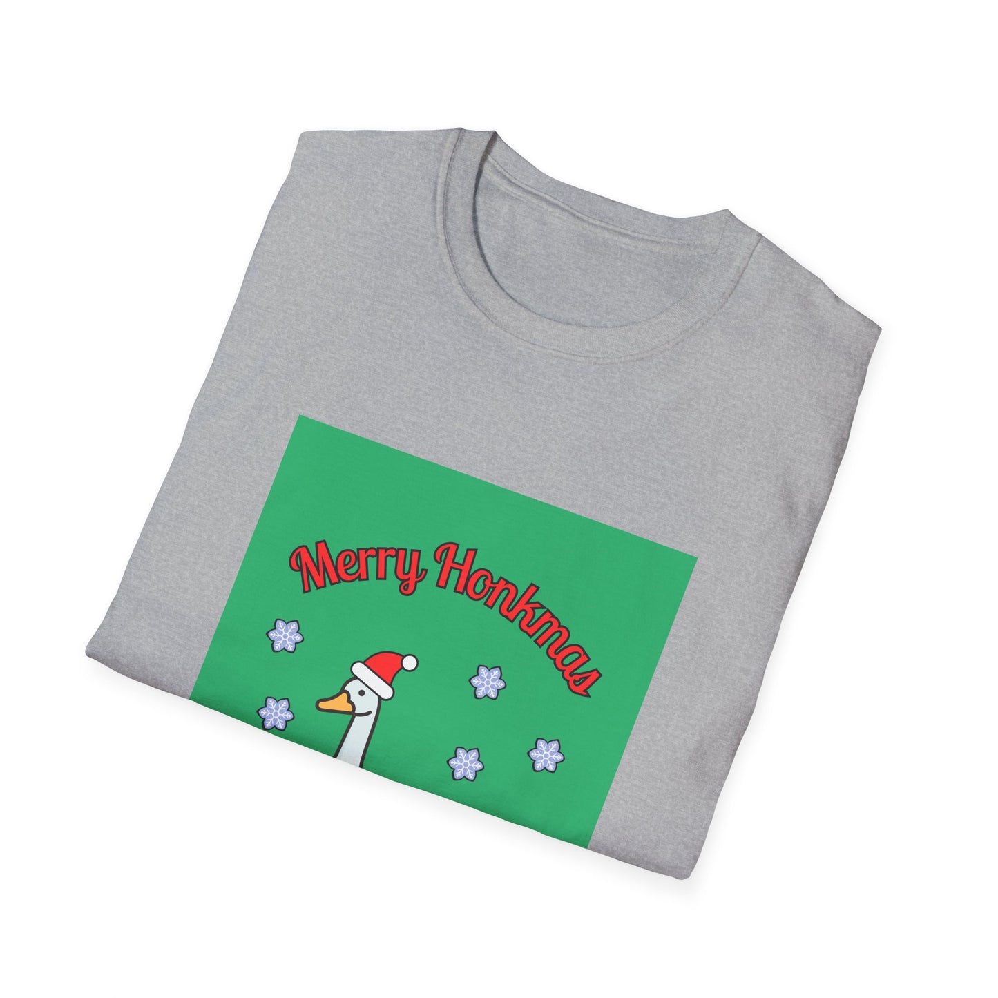 Merry Honkmas Christmas Goose Unisex T-Shirt