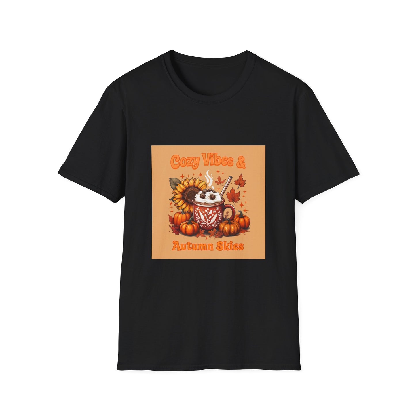 Cozy Vibes Autumn Unisex T-Shirt