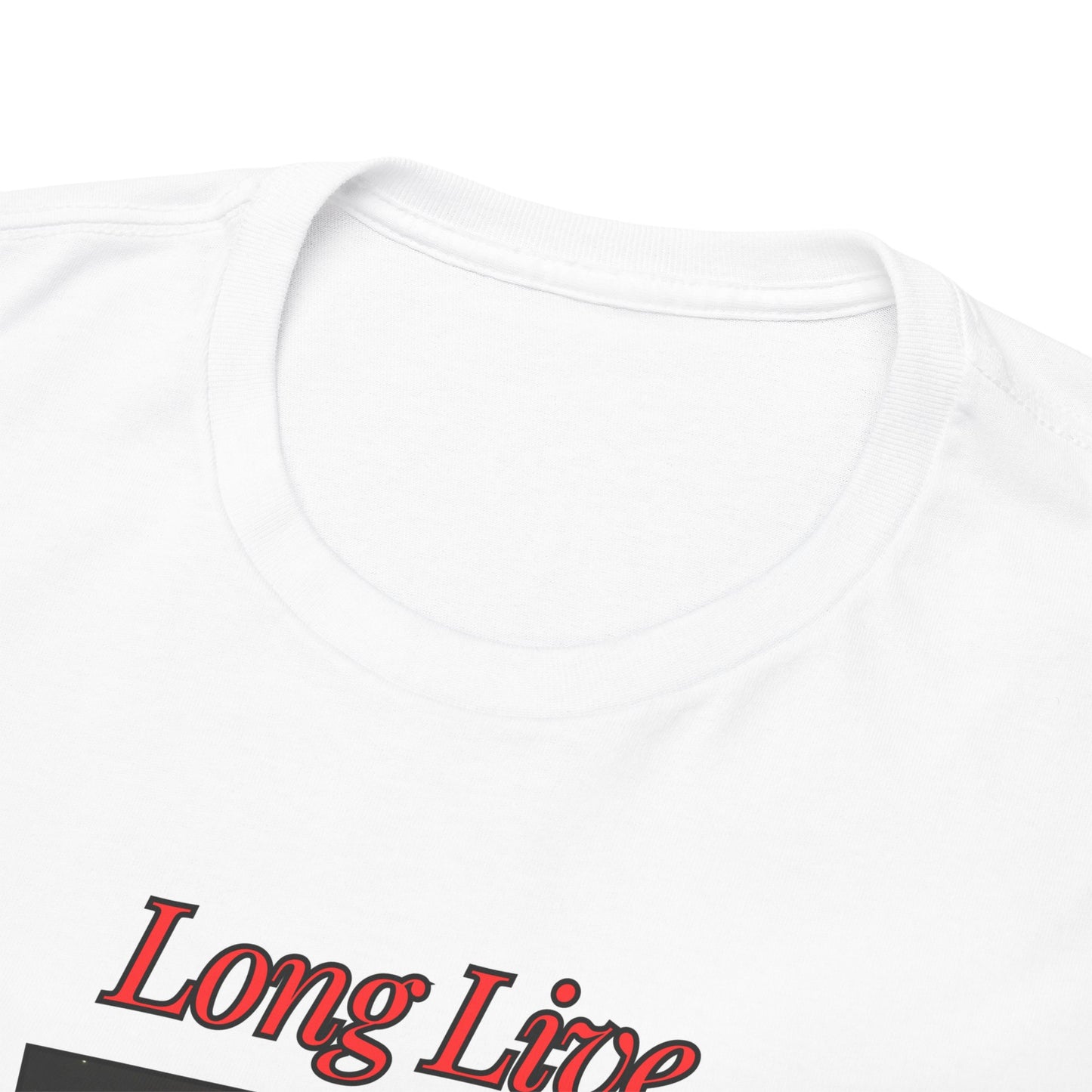 Patriotic Bulgarian Flag “Long Live Bulgaria” White T-Shirt