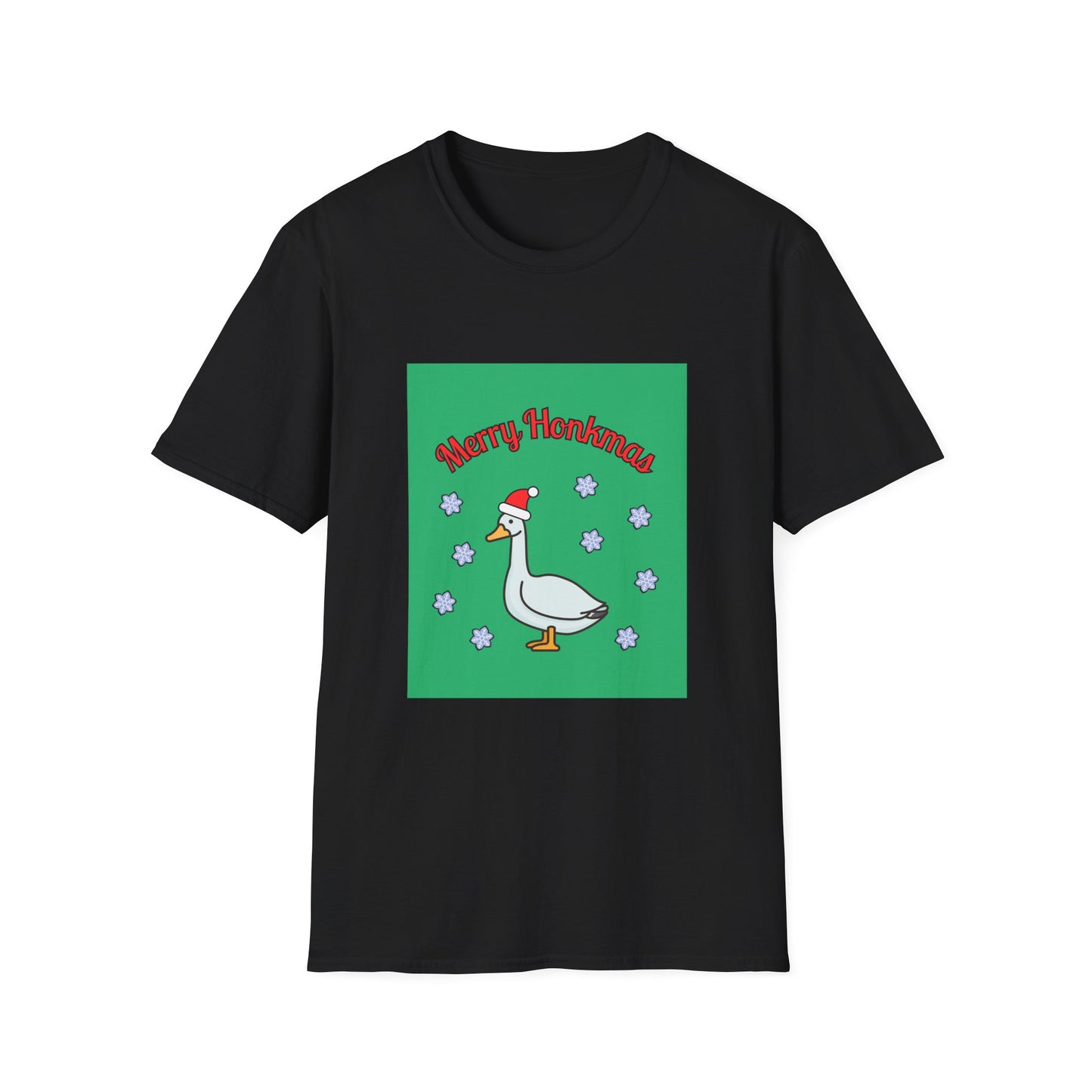 Merry Honkmas Christmas Goose Unisex T-Shirt