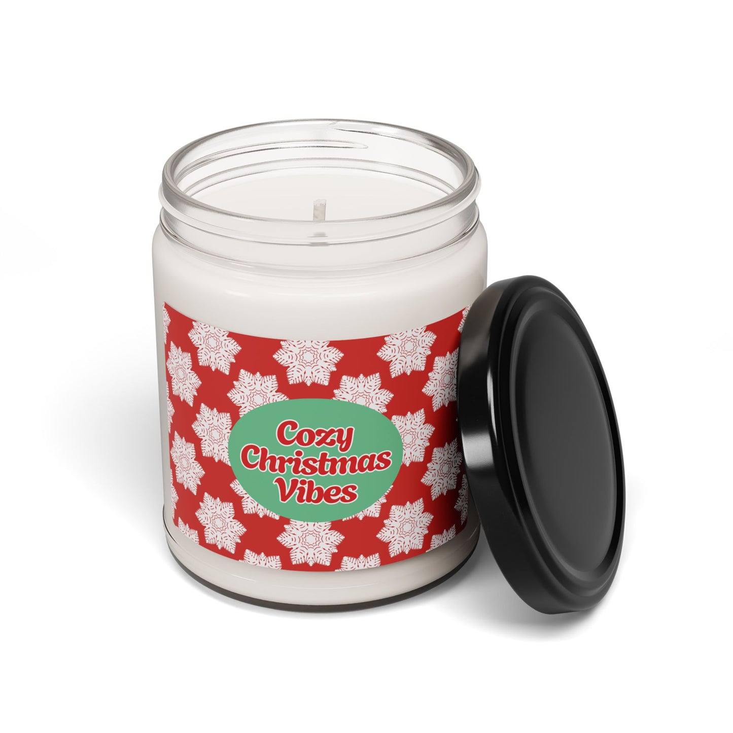 "Cozy Christmas Vibes" Scented Soy Candle