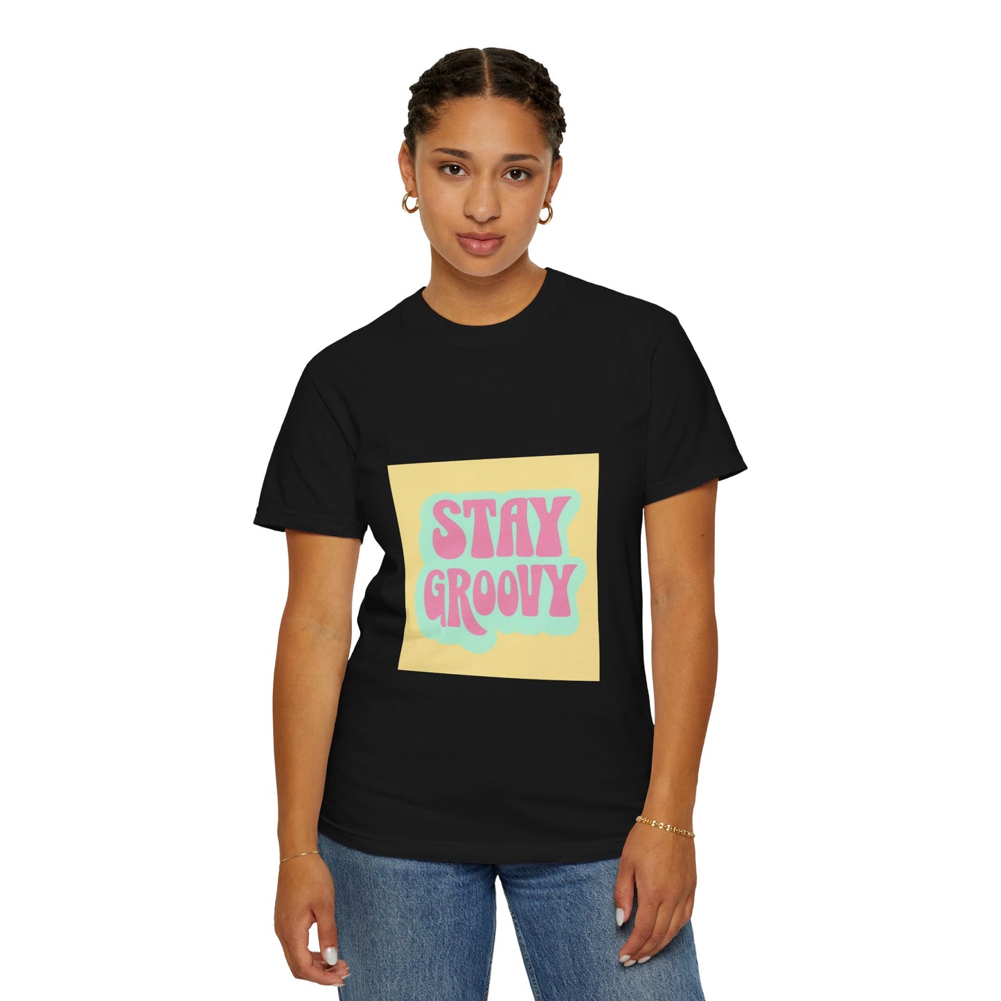 Stay Groovy Relaxed-Fit Unisex T-Shirt