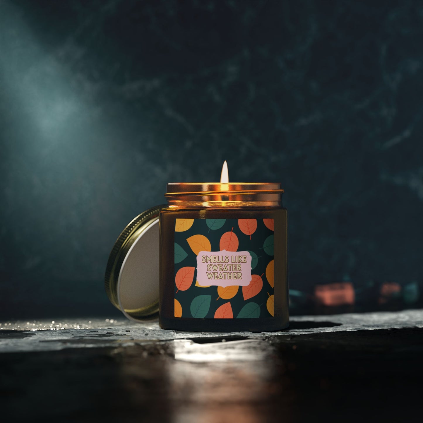 "Smells Like Sweater Weather" Scented Wax Candle