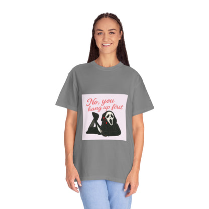 "No, You Hang Up First" Scream Inspired T-Shirt