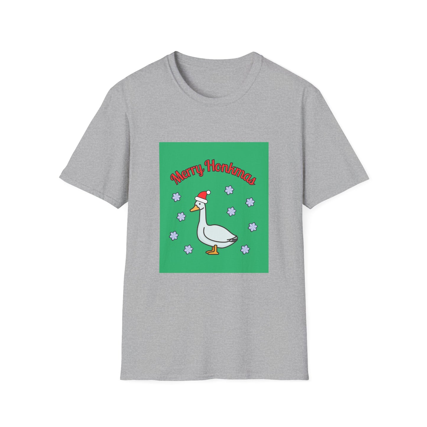 Merry Honkmas Christmas Goose Unisex T-Shirt