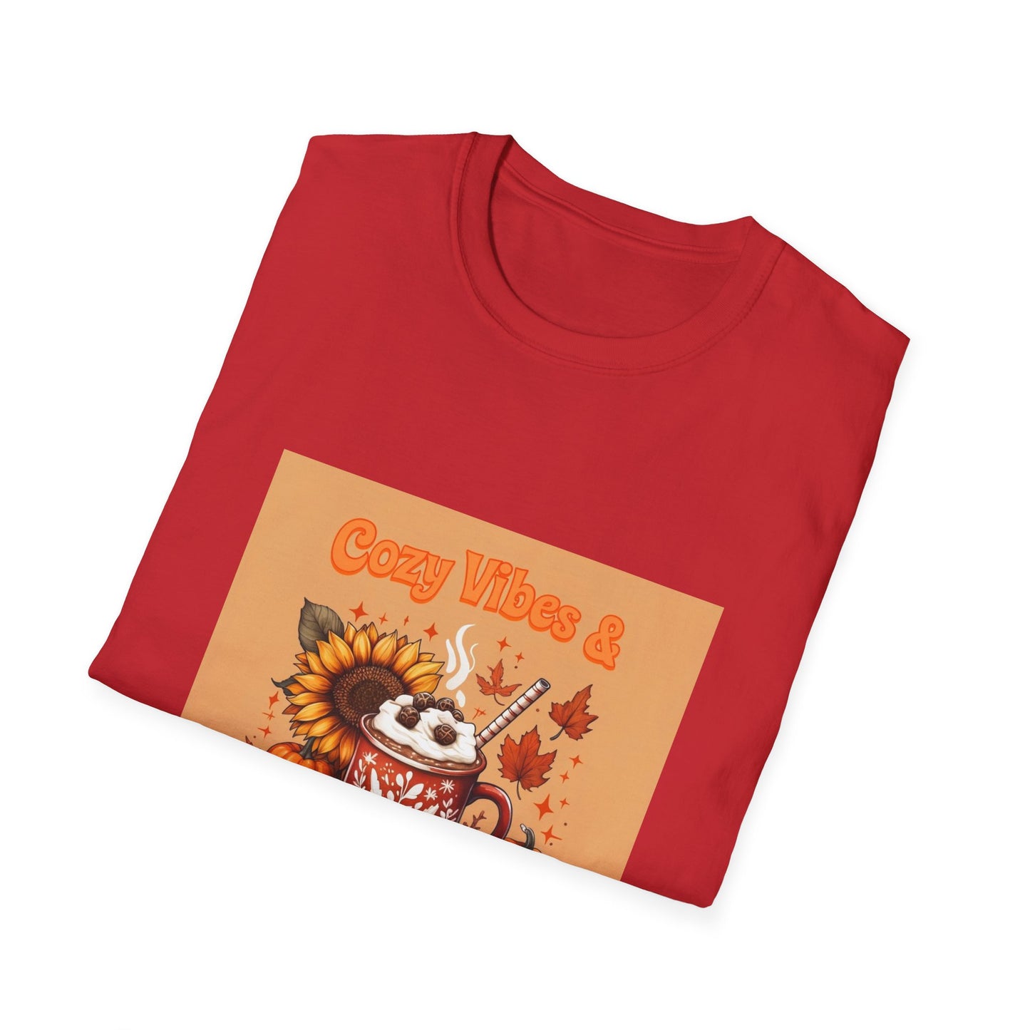 Cozy Vibes Autumn Unisex T-Shirt