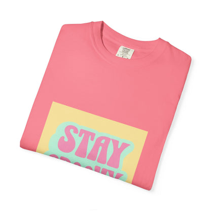 "Stay Groovy" Relaxed-Fit T-Shirt